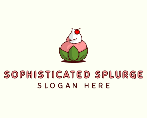 Organic Ice Cream Yogurt logo design