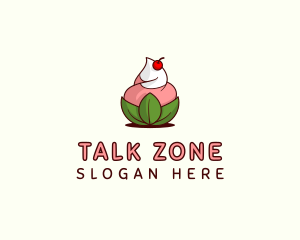 Organic Ice Cream Yogurt logo design