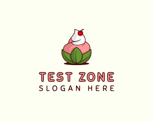 Organic Ice Cream Yogurt logo design