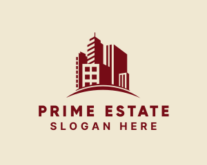 High Rise Property Building Logo