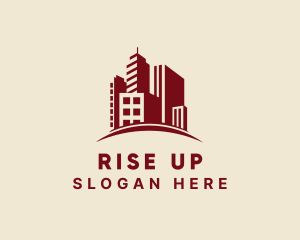 High Rise Property Building logo design