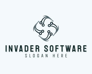 Cybersecurity Software Developer logo design