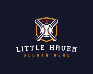 Baseball League Tournament logo design