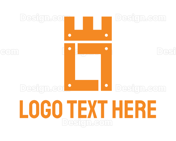 Orange Crown Builder Logo