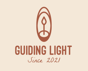 Interior Candle Light  logo design