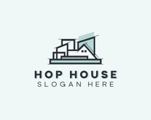 House Building Architecture logo design