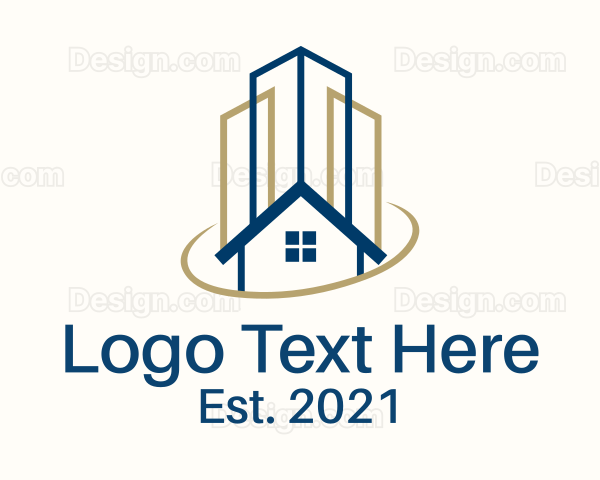 Home Building Property Logo