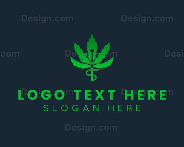 Marijuana Weed Cannabis Logo