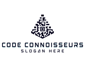 QR Code Pyramid logo