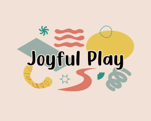 Fun Playful Doodle logo design