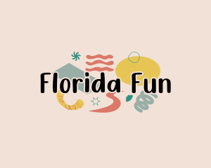 Fun Playful Doodle logo design