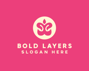 Wellness Yoga Spa logo design