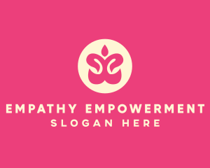 Wellness Yoga Spa logo design