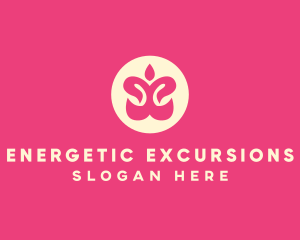 Wellness Yoga Spa logo design