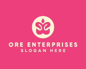 Wellness Yoga Spa logo design