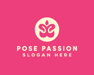 Wellness Yoga Spa logo design