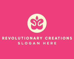 Wellness Yoga Spa logo design