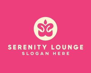 Wellness Yoga Spa logo design