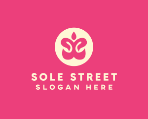 Wellness Yoga Spa logo design