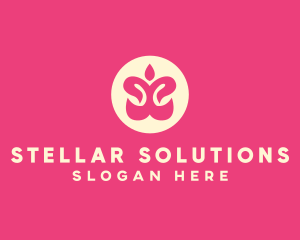 Wellness Yoga Spa logo design