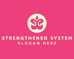 Wellness Yoga Spa logo design