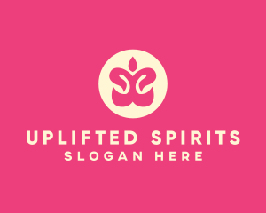 Wellness Yoga Spa logo design