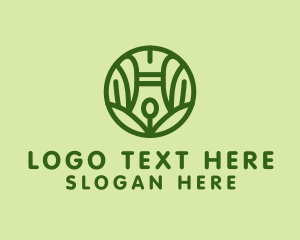 Eco Friendly Writing Pen logo