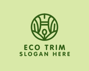 Eco Friendly Writing Pen logo design