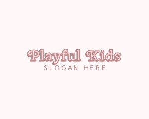 Cute Playful Beauty logo design