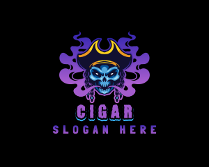 Pirate Gaming Smoker logo design