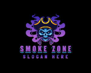 Pirate Gaming Smoker logo design