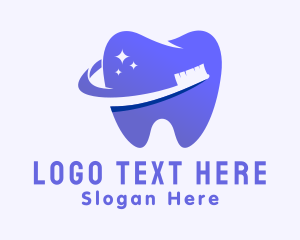 Sparkle Toothbrush Tooth logo