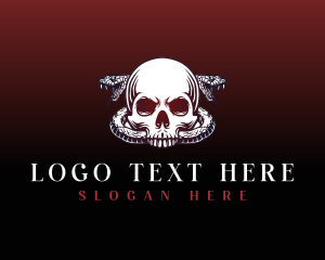Serpent Skull Death logo