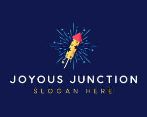 Rocket Fireworks Celebration logo