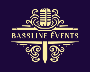 Concert Musical Microphone logo
