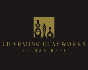 Vase Pottery Furniture logo