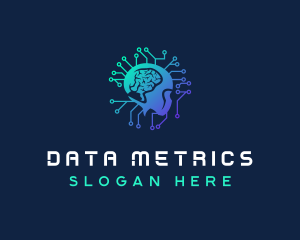 Data Tech Intelligence logo design