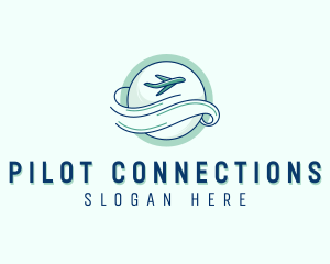 Pilot Aviation Plane logo