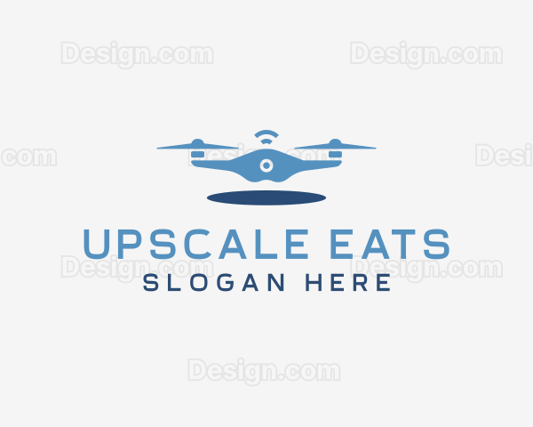 Aerial Drone Photography Gadget Logo