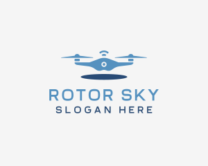 Aerial Drone Photography Gadget logo design