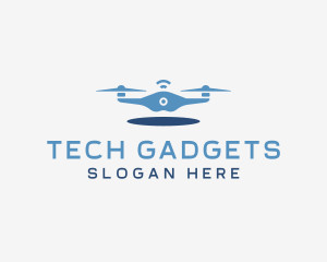 Aerial Drone Photography Gadget logo design