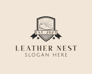 Brogue Shoes Shield logo