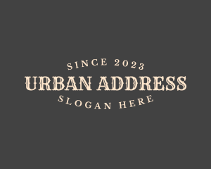 Urban Hipster Business logo design