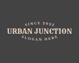 Urban Hipster Business logo design