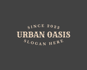 Urban Hipster Business logo design