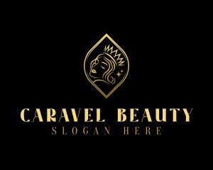 Beauty Crown Princess logo design