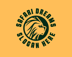 Wild Lion Safari logo design