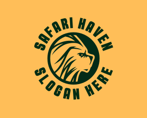 Wild Lion Safari logo design