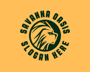 Wild Lion Safari logo design