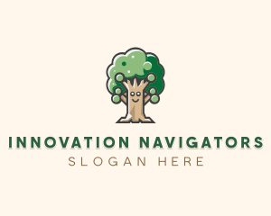 Sustainable Tree Planting Logo